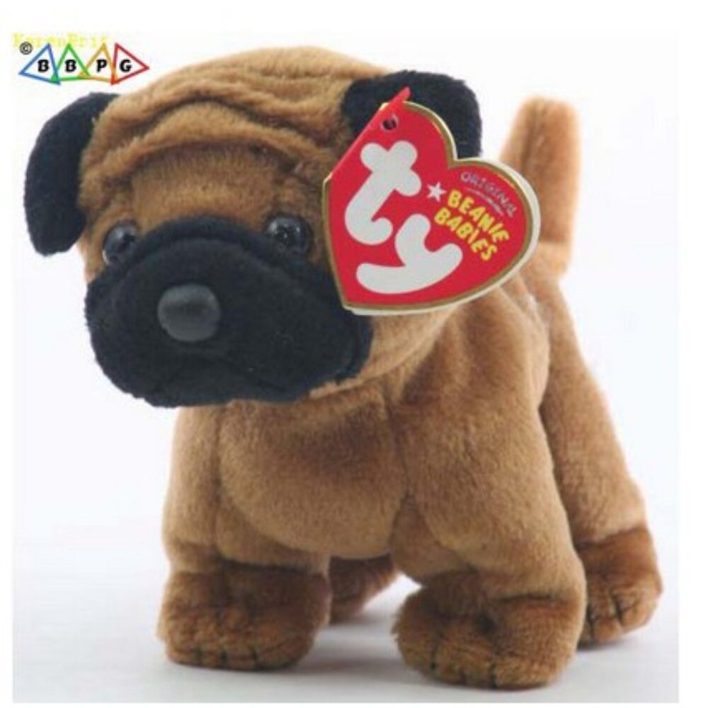 TY Beanie Babies Rootbeer the Pug 2006 Mint Condition w/ Tag